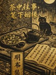 茶中往事，笔下姻缘